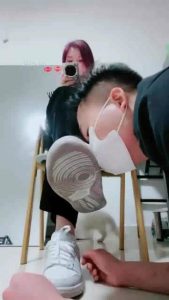 【甜心教主】跑步后原味鞋袜气味控制_绳缚吧