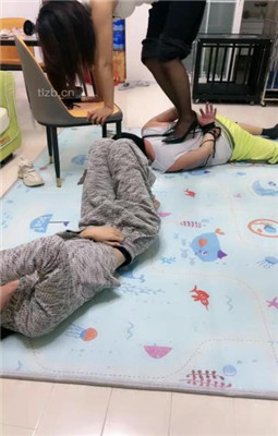 图片[18]-狠欣人】情侣奴-五花大绑强迫舔鞋/高跟踩踏-绳艺资源网