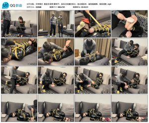 【贝特绳艺】搜查官束缚模特77，面向比较媚的美女，胶衣搜查官，被制裁捆绑，狠狠调教_绳缚吧