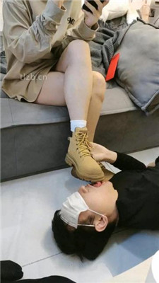 图片[18]-甜心教主】超高跟踩踏碾压贱奴-喂口水-绳艺资源网