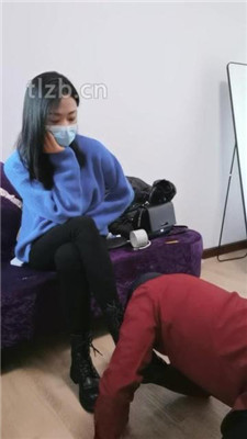 图片[6]-凌儿】跪舔短靴原味棉袜/捆绑/转胯/人肉座椅-绳艺资源网