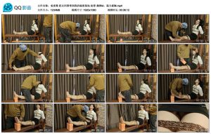 【龙飞绳艺】老虎凳把女同事带到我的秘密基地掐晕捆绑kt，强力揉胸_绳缚吧