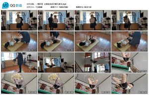 【一绳所爱】白领洛洛高空驷马悬吊_绳缚吧