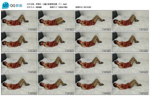 【青缚社】小鑫红裙捆绑放置（下）_绳缚吧