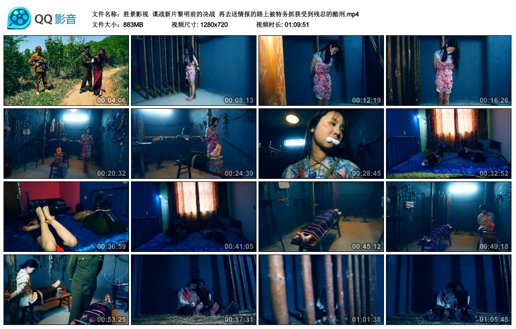 【胜景影视】谍战新片黎明前的决战_绳缚吧