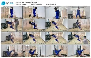 【涵涵】校服直臂木马分腿吊_绳缚吧