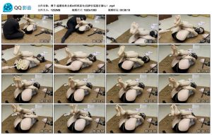 【缚予】超漂亮美女新m阿然尿布式SP打打脚心！_绳缚吧