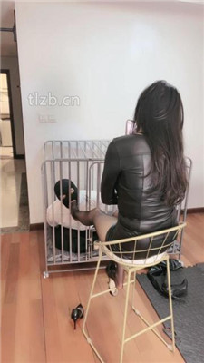 图片[9]-如梦】反绑圈养狗笼虐废