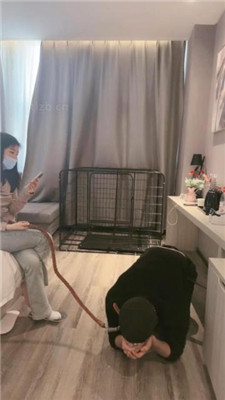 图片[11]_小雅老师】狗笼圈养犬化绿帽前任下】