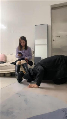 图片[2]_珈瑶】闻白袜臭鞋/掐乳/清理长靴