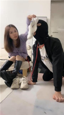 图片[5]_珈瑶】闻白袜臭鞋/掐乳/清理长靴