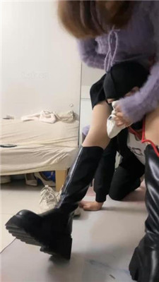 图片[7]_珈瑶】闻白袜臭鞋/掐乳/清理长靴