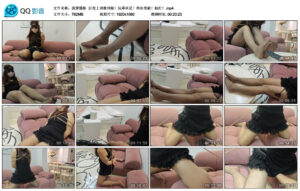 【菠萝摄影】沙发上调教刘姐！玩弄丝足！肉丝黑裙！抽打！_绳缚吧