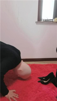 图片[15]_凌儿】骑马转胯/高跟踩喂食/口水