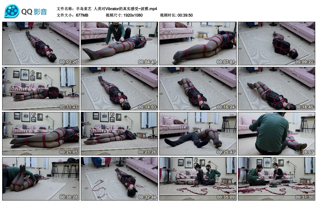 【半岛束艺】 人类对Vibrator的真实感受~波雅_绳缚吧