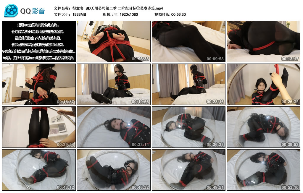 【得意客】 BD无限公司第二季 二阶段目标①吴睿诗篇_绳缚吧