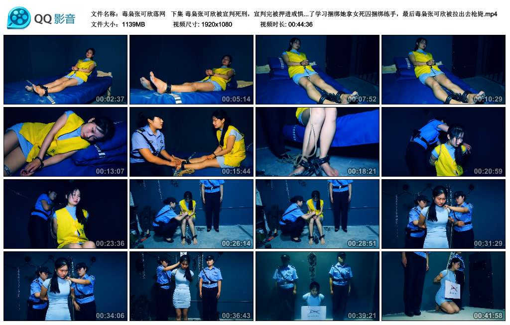 【胜景影视】 毒枭张可欣落网  下集_绳缚吧