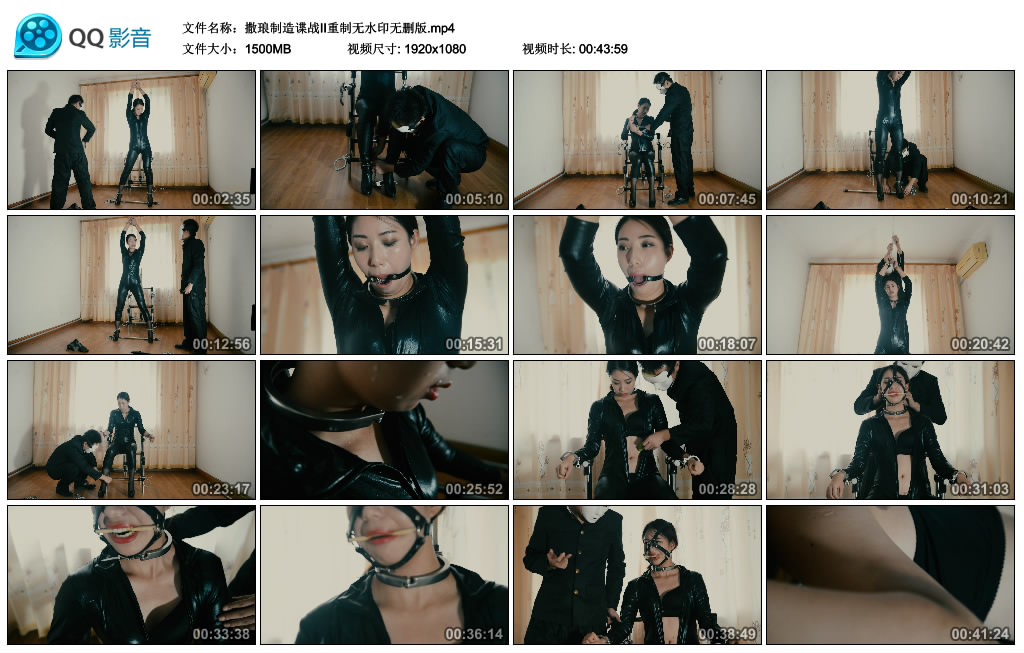 【撒琅制造】 谍战II重制无水印无删版_绳缚吧