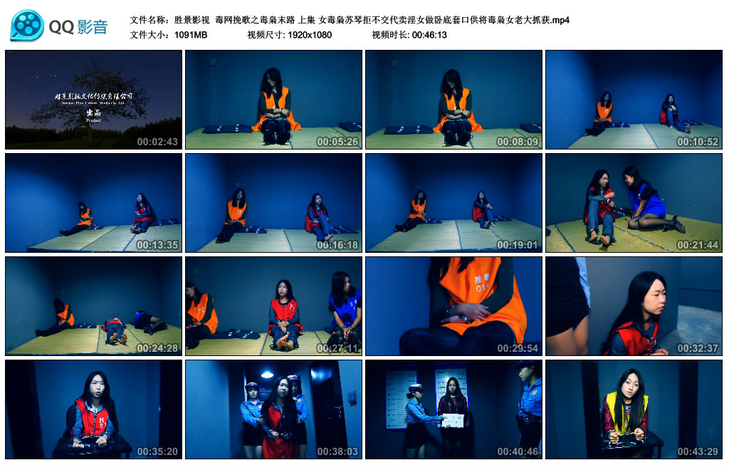 【胜景影视】 毒网挽歌之毒枭末路 上集_绳缚吧