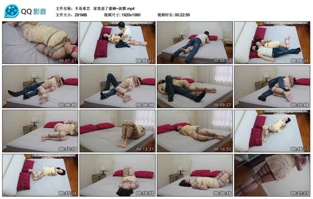 【半岛束艺】  家里进了蜜蜂~波雅_绳缚吧