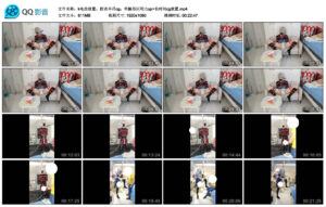 k电击放置；胶衣半吊cg；单腿吊巨用力sp+长时间cg放置_绳缚吧