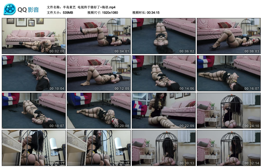 半岛束艺- 电视终于修好了~海语_绳缚吧